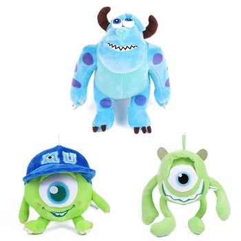 20 см Университет чудовища, Disney Pixar, космат чудовище, монокуляр, плюшен играчка-чудовище, кукла Съливан Майк Большеглазый, три модела, по желание