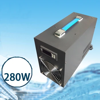 60Л 280ВТ LCD дисплей Аквариумный охладител за вода Устройство за охлаждане на езерото Оборудване за охлаждане на аквариума с риби при постоянна температура