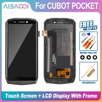 AiBaoQi Напълно нов сензорен екран + LCD + рамка при събирането на джобен телефон Cubot