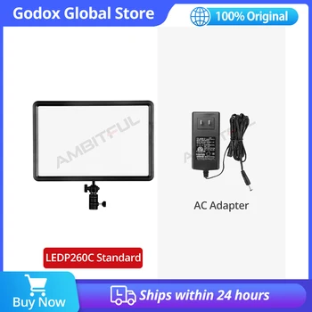 GODOX LEDP260C Ултра-30 W 3300-5600k led Панел лампа за запис на Видео Цифров огледално-рефлексен Фотоапарат на Студийната Стрелба