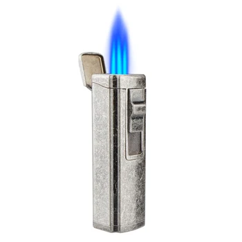 Guevara 3 Jet Факел, запалка за пури с дыроколом, Ветрозащитная бутановая горелка, запалки за Многократна употреба за пушачи на пури