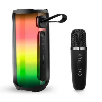 PULSE 5 Мощни Bluetooth високоговорител Безжичен Водоустойчив Partybox Музикален Boombox Открит събуфър караоке аудио Вградена машина