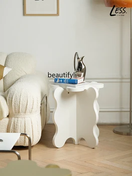 zqNordic Маса с Листенца за всекидневната, домашен диван, приставной масичка, креативен дизайнерски ъглова масичка