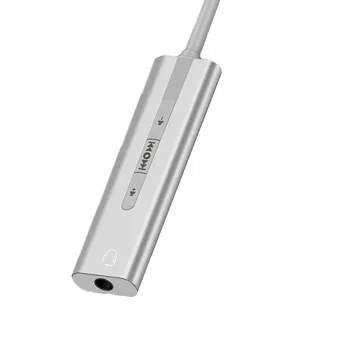 Адаптер за външна стерео звукова карта USB 71 с 3.5 мм за слушалки, PC