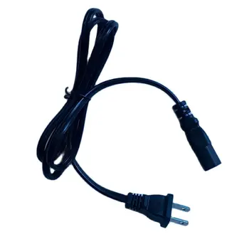 Американски захранващ кабел Кабел 2pin Адаптер на променлив ток с IEC C13 удължителен кабел за захранване от 1,2 м за настолен компютър PC Монитор PS4