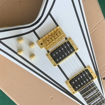 Безплатна доставка Уникална електрическа китара специална форма 2023 Новата поп-музика от висок клас на поръчка