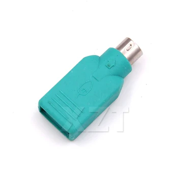 Гореща продажба Универсален USB Конектор за PS2 PS/2 6pin mini din штекерный адаптер конвертор клавиатура мишка