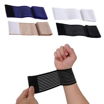 Еластичен обертывающий китката бандаж за ръка, която поддържа ръкав, еластична превръзка за спорт във фитнес залата, за защита на китката