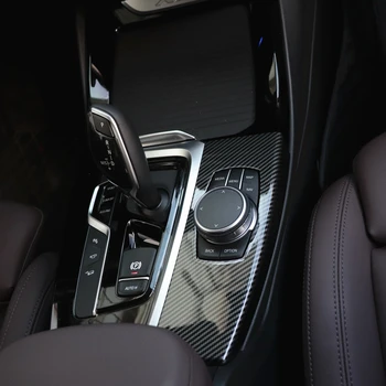 За BMW X3 X4 IX3 G01/G02/G08 M Sport 1 бр. ABS Панел трансмисията, изработени От Въглеродни Влакна, Накладки, Автомобилни Аксесоари