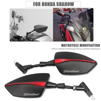За Honda Shadow VT 400 600 750 1100 VT400 VT600 13 Мотоциклетное Огледало Скутер Огледала за Обратно виждане Задна Страна Куполна Огледало