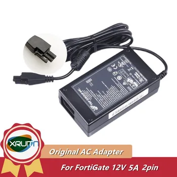 Истински Импулсен захранващ Адаптер FSP060-DIBAN2 12V 5A 2PIN Зарядно Устройство За Fortigate Firewall FG-60D/90C/30E/50E/60E/80E Източник на Захранване