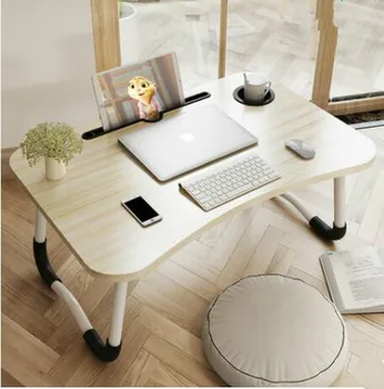 Легло, малка маса, сгъваема маса за лаптоп, бюро за мързеливите работи, студентски спалня, работно бюро, артефакт за общежития WF
