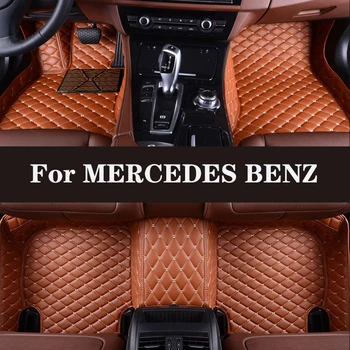 Напълно затворен Износоустойчива Кожа Авто Подложка за MERCEDES BENZ CLS (C218/C219) (4seat/5seat) (стейшън Вагон) Автомобилни Аксесоари