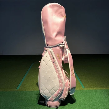 НОВА Чанта за голф HONMA HT-07L Жена 2-Звезден Розова череша Водоустойчив Стандартна Чанта за голф Golf Professional Bag