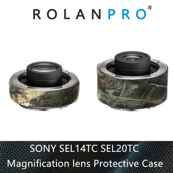 Палто за обектива на камерата ROLANPRO, камуфляжный калъф за Sony SEL14TC, SEL20TC, защитен калъф за обектива на камерата SONY