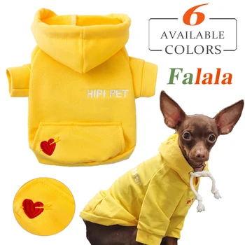 Скъпа hoody с качулка, дрехи за малки кучета, мультяшная топли дрехи за кучета, hoody за кученца и Котки, плюшени булдог, костюм чихуахуа, палто