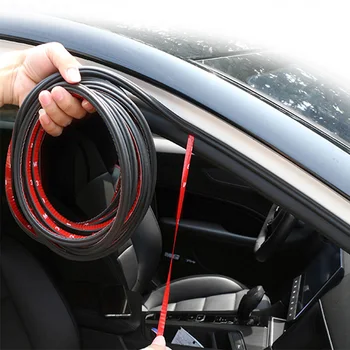 Универсална гума за защита от надраскване на ръба на вратата на колата, уплътнителни ленти, Шумоизоляционный кран, Аксесоари за интериор на автомобил