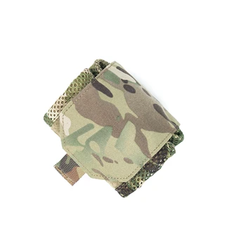 Чанта за подсумок, Gatefold мрежест джоб Тактическо оборудване, военна техника за рециклиране на MOLLE, Лов на открито 500D Cordura
